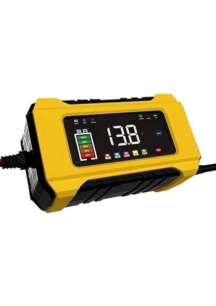 Desülfatör Akü Şarj Cihazı Göstergeli Jel Asitli Sulu Kuru Tip Akülere Uygun Battery Charger (Takviye Özelliği Yoktur) (Ds-Yellow) modelleri