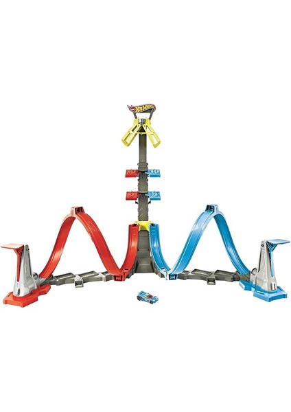 Wheels Dikey Uçuş Heyecanı Pist Seti Hot Wheels Dikey Uçuş Heyecanı Pist Seti, 5-10 Yaş Arası Çocuklar Için GRW39 GRW39