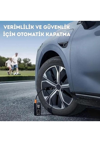 Auhma Model Lastik Şişirme Cihazı Taşınabilir Hava Kompresörü Ekranlı Kablosuz Bisiklet Pompası, 150 Psı LED Işıklı Araba Lastikleri Pompası Arabalar, Motosikletler Için Hava Pompası indirimleri