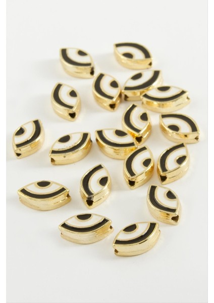 shop Göz Mineli Bileklik ve Kolye Ucu Aparatı 1 Adet-Siyah fiyatları