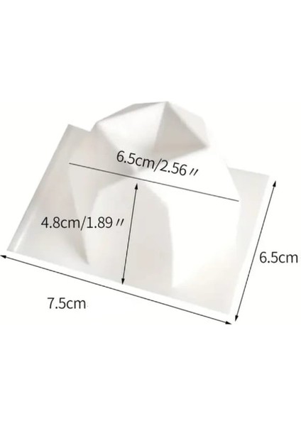 Geometrik Mum Silikon Kalıp Taş Tozu Mum Epoksi Reçine Silikon Kalıp Dayanıklı Esnek fiyatları