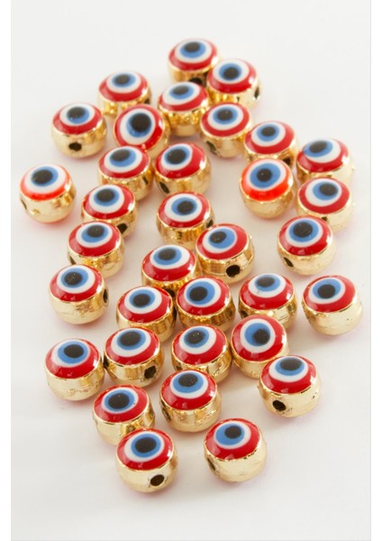 shop Nazar Mineli Bileklik ve Kolye Ucu Aparatı 1 Adet-Mavi