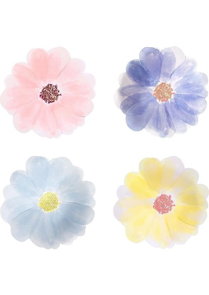 Meri 185320 Çiçek Bahçesi Tabaklar (S) (8'li)