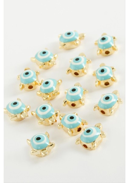 shop Kaplumbağa Mineli Bileklik ve Kolye Ucu Aparatı 1 Adet-Turkuaz fiyatları