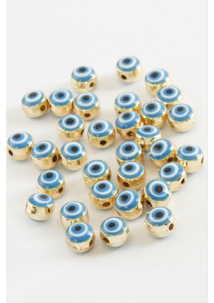 shop Nazar Mineli Bileklik ve Kolye Ucu Aparatı 1 Adet-Mavi fiyatları