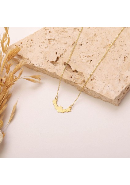 925 Ayar Gümüş Halloween Cadılar Bayramı Yarasa Kolye modelleri