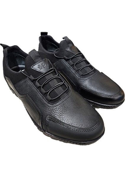 Lastik Bağcıklı Streçli Parça Kat Deri Model Erkek Casual Ayakkabı 10312 fırsatları