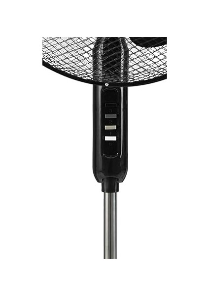 FAN10 Ecowind Siyah 16 Maks 45W 3 Kademe 1100RPM Metal Yıldız Ayak 3 Bıçaklı Vantilatör/pervanesi, Ev Tipi Vantilatör indirimleri