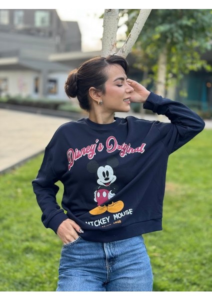 Mickey Baskılı Sweatshirt fiyatları