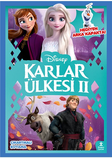 Disney Karlar Ülkesi Parti Zamanı Çıkartmalı Kitap