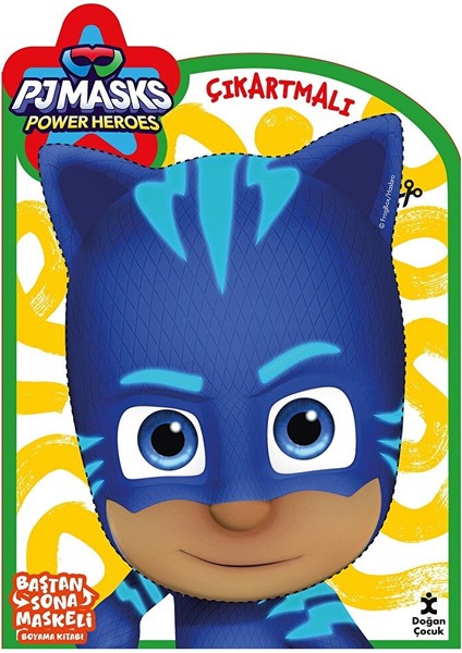Pjmasks Baştan Sona Maskeli Boyama Kitabı