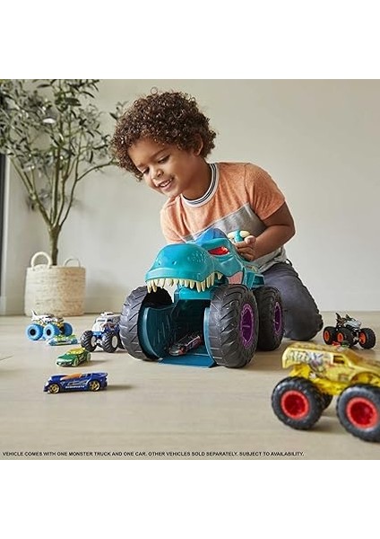 Wheels Monster Trucks Araba Yiyen Mega Wrex Hot Wheels Monster Trucks Araba Yiyen Mega Wrex, 3 Yaş ve Üzeri Çocuklar Için GYL13 GYL13 fiyatları