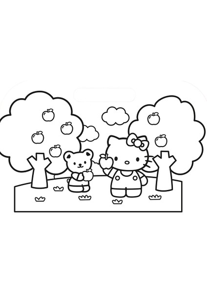 Hello Kitty Çıkartma Hediyeli Boyama Albümü fiyatları