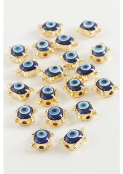 shop Kaplumbağa Mineli Bileklik ve Kolye Ucu Aparatı 1 Adet-Lacivert fiyatları