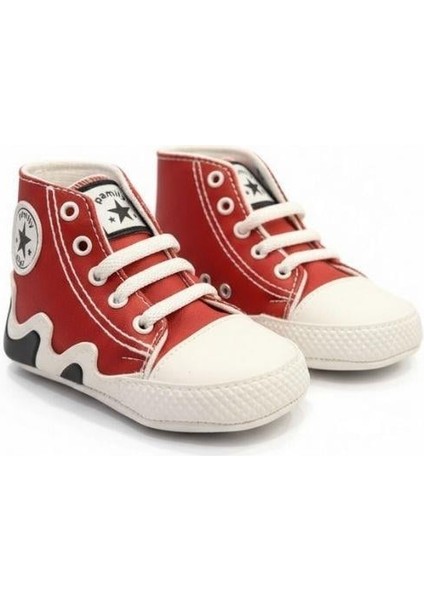 Erkek Bebek Spor Ayakkabı Görünümlü Patik