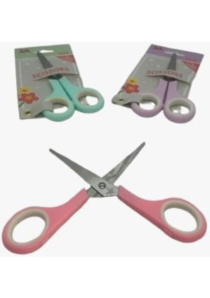 Pastel Renkli Makas 7,5 Inch (19 Cm)