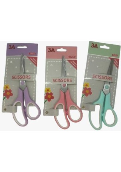 Pastel Renkli Makas 7,5 Inch (19 Cm) fiyatları