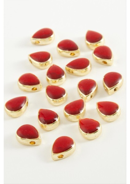 shop Nazar Mineli Bileklik ve Kolye Ucu Aparatı 1 Adet-Kırmızı fiyatları