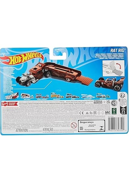 Wheels Süper Tır Serisi Hot Wheels Taşıyıcı Tırlar - Enerjik Ayrıntılarla Dolu Spor Arabalı Süper Tırlar - BDW51 BDW51 modelleri