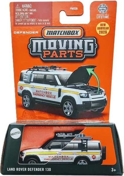 2025 1:64 Arabalar Land Rover Defender 130 JBW63