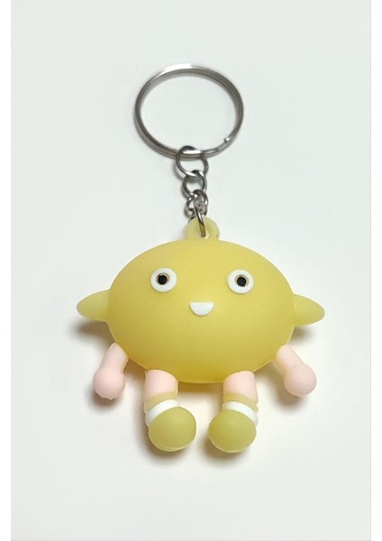 shop Çzgflm Karakteri Silikon Anahtarlık-Sarı