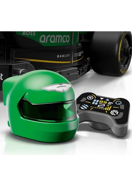 77245 Speed Champ. Aston Martin Aramco F1 AMR24 Yarış Arabası 269PRÇ +10YAŞ indirimleri