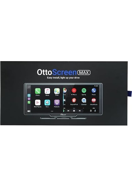 10" Taşınabilir Carplay &amp; Android Auto, Ön &amp; Arka Kameralı Torpido Üstü Araç Multimedya (OT-N91C) modelleri