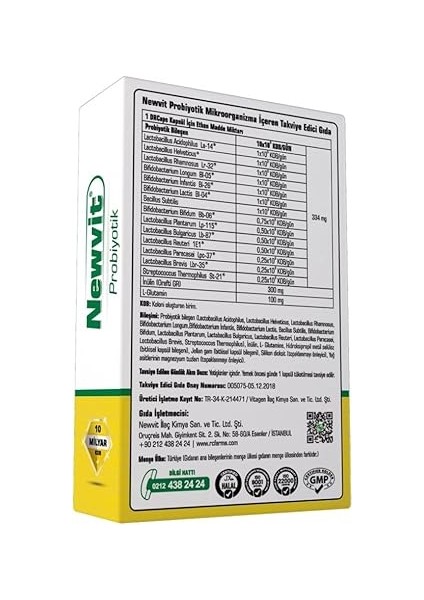 Farma Newvit Probiyotik 30 Kapsül fiyatları