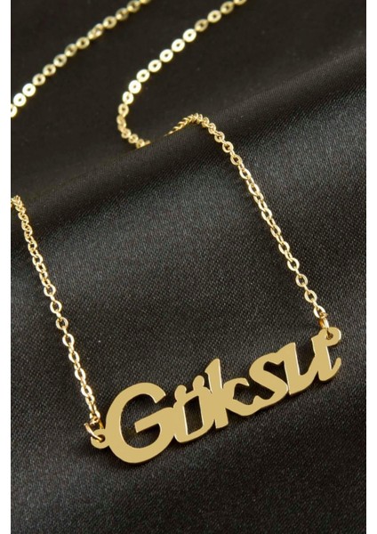 Resveq Göksu Isimli Kolye -Sarı