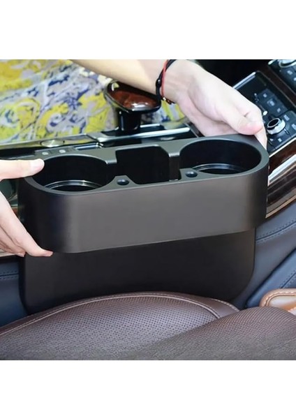 Içi Bardak Tutucu Içecek Tutacağı Oto Koltuk Yanı Konsol Arası Veya Araba Koltuk Arkası Universal Bardaklık