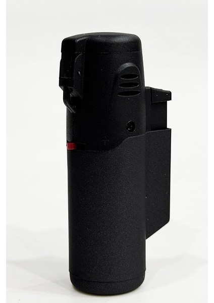 Puro ve Kamp Çakmağı Çiftli Turbo Çakmak Tek Ebat Siyah