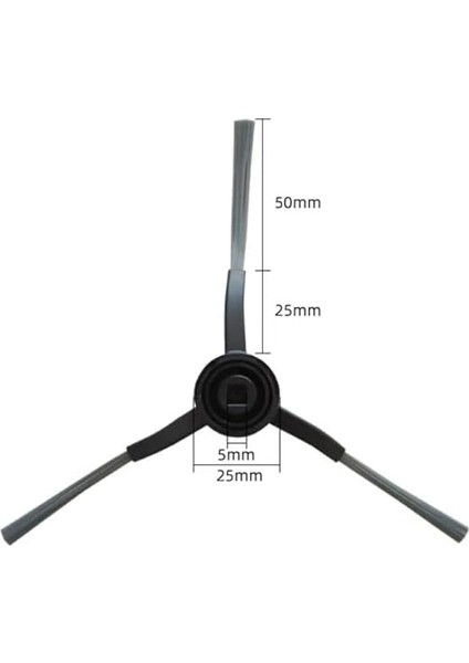 Viomi V5 V5 Pro Alpha 2 Pro Uyumlu Yedek Ana Fırça, Hepa Filtre, Yan Fırça-7 Parça fırsatları