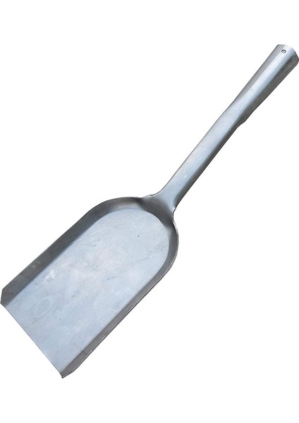 Şömine 35,5 cm Uzun Kül Küreği, Tek Parça Bozulmamış Barbekü Kömür Külü Poker Kepçesi, Mini Toz Tavası, Fırın Kül Küreği, Ağır Çelik Soba Kömür Küreği
