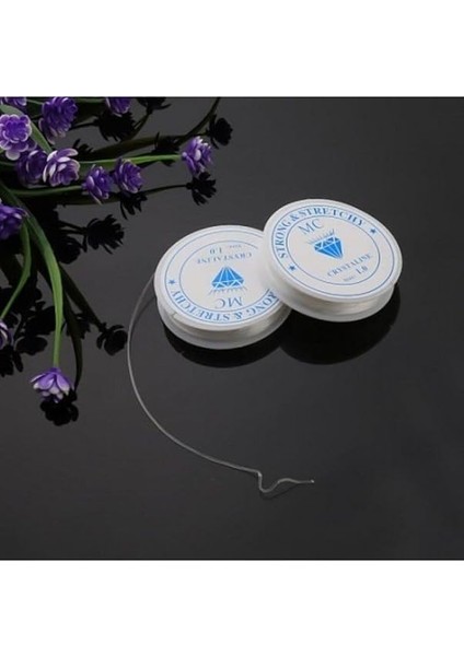 1 Adet Misina Şeffaf 1 mm Esnek Silikon Misine 5 Metre fiyatları