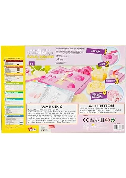 Bilim Seti: Sabun Laboratuvarı modelleri