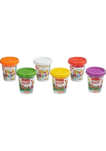 Oyun Hamur Set Pazar Kahvaltısı 6X50GR 24 Parça Büyük modelleri