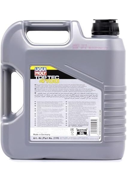Moly Top Tec 4100 5W-40 4 L Otomotiv Bakım Ürünü modelleri