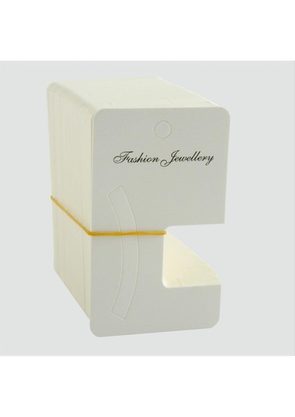 Resveq Toka Kartı 5x9 Cm-Beyaz fiyatları