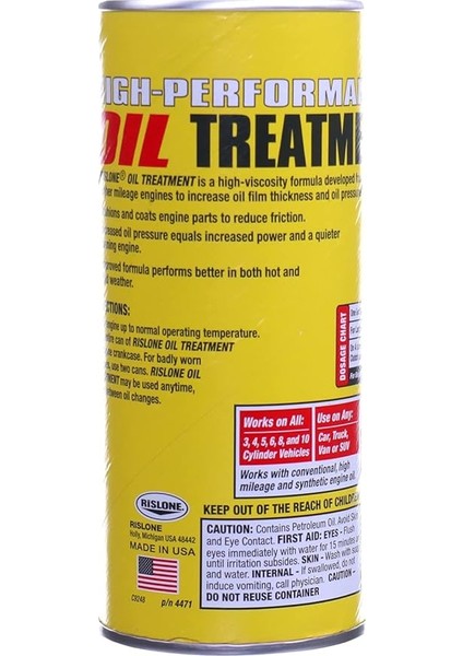 Yüksek Performanslı Yağ Iyileştirici Motor Yağı Katkısı fiyatları