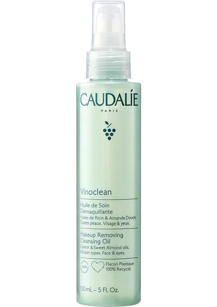 Caudalie Make-Up Removing Cleansing Oil - Makyaj Temizleme Yağı 150 ml 1 Paket