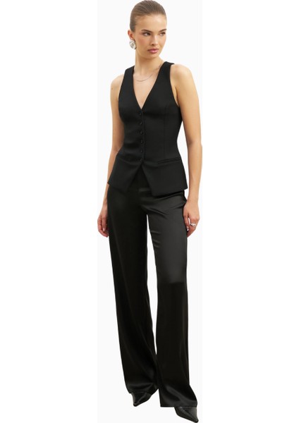 Tailored V-Neck Hourglass Waistcoat V Yaka Kadın Yelek indirimleri