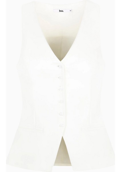 Tailored V-Neck Hourglass Waistcoat V Yaka Kadın Yelek fiyatları