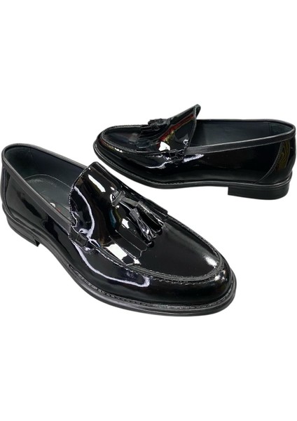 Hakiki Deri Rugan Püsküllü Corcik Erkek Ayakkabı