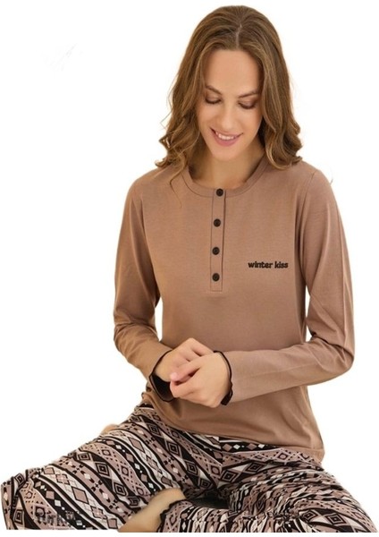 Penye Likralı Süprem Kumaş Kadın Pijama Takımı S/2xl fiyatları