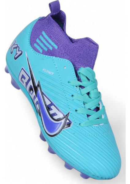 590 Turkuaz Krampon Erkek Çocuk Futbol Ayakkabı