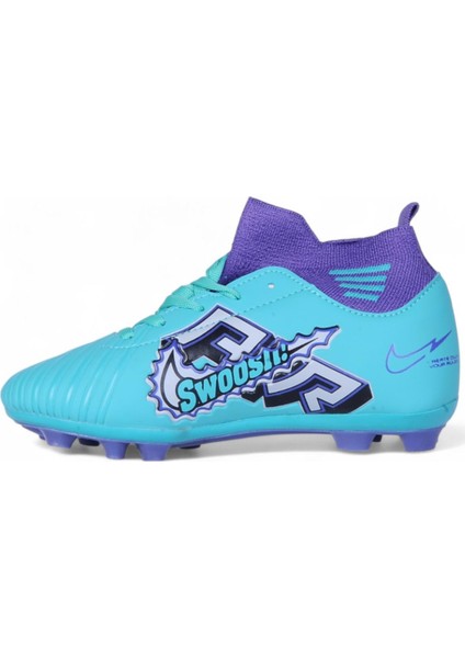 590 Turkuaz Krampon Erkek Çocuk Futbol Ayakkabı modelleri