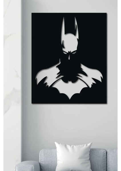 Lazer Kesim Batman Dekoratif Ahşap Tablo Dekor modelleri