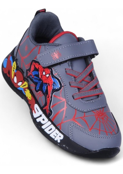 836 Spider Füme Erkek Çocuk Spor Ayakkabı