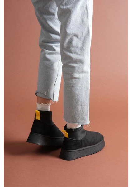 Cuen Siyah Süet Bot modelleri