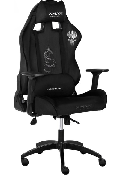 / Baskılı Rio Balerion Terletmez Kadife Kumaş Siyah Gaming Oyuncu Koltuğu / 120 kg Taşır fiyatları